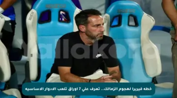 خطة فيريرا لهجوم الزمالك.. تعرف على 7 أوراق تلعب الأدوار الأساسية